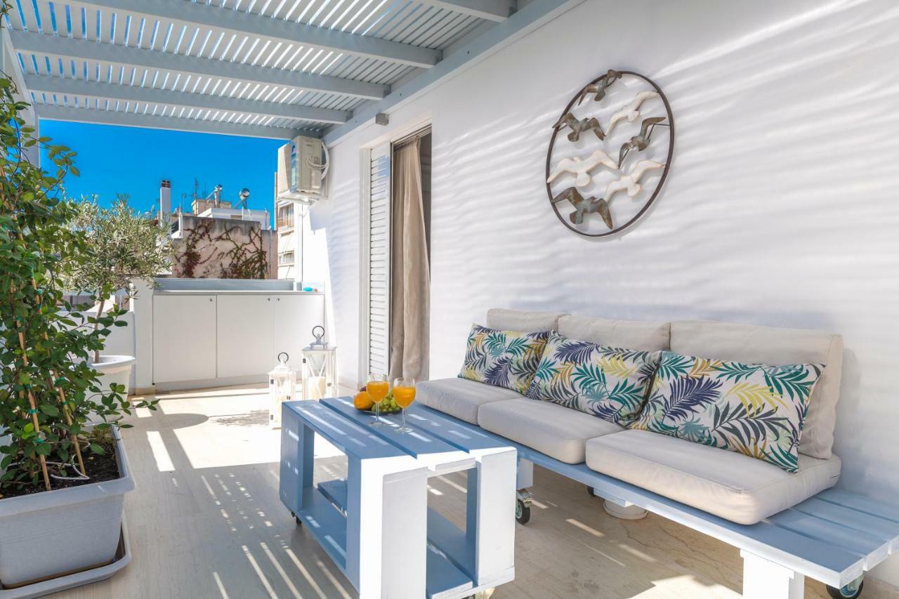 Melidi Luxury Penthouse In Koukaki Daire Atina Dış mekan fotoğraf