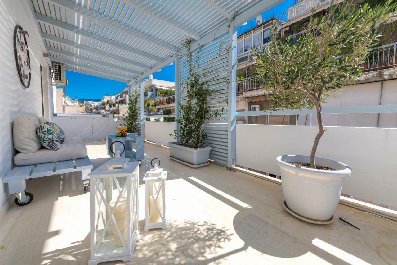 Melidi Luxury Penthouse In Koukaki Daire Atina Dış mekan fotoğraf