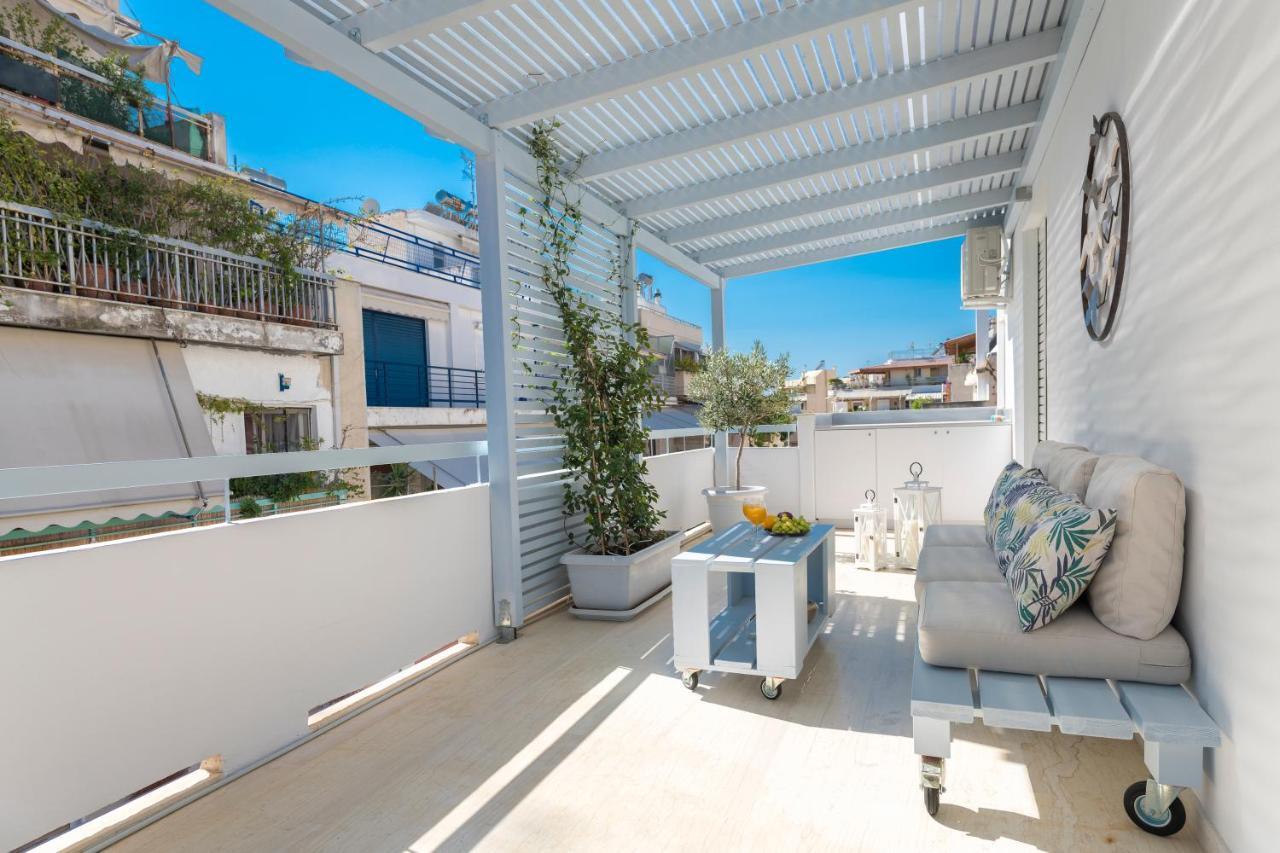 Melidi Luxury Penthouse In Koukaki Daire Atina Dış mekan fotoğraf